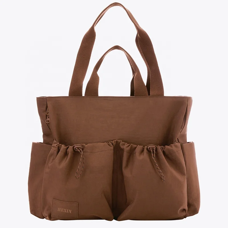 Custom Best Selling Sport Carryall Tote Drawstring Sport Bag Women Gym Tote Bags Yoga Gym Essentials Travel Duffel Gym Bag