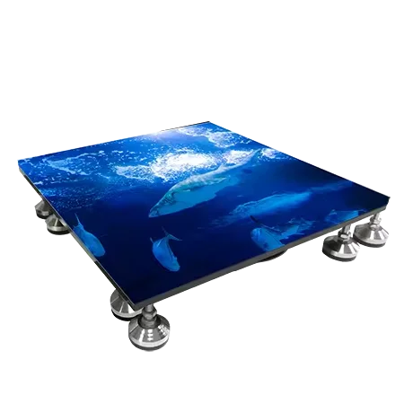 Indoor P2.976 P3.91 P5.2 P6.25 led floor interactive tile screen display for shopping mall stage dance floor led screen