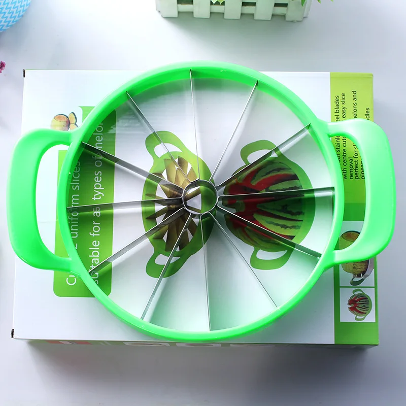 kitchenware cuts 12 uniform slices suitable for all styles watermelon cutting tools or other fruit