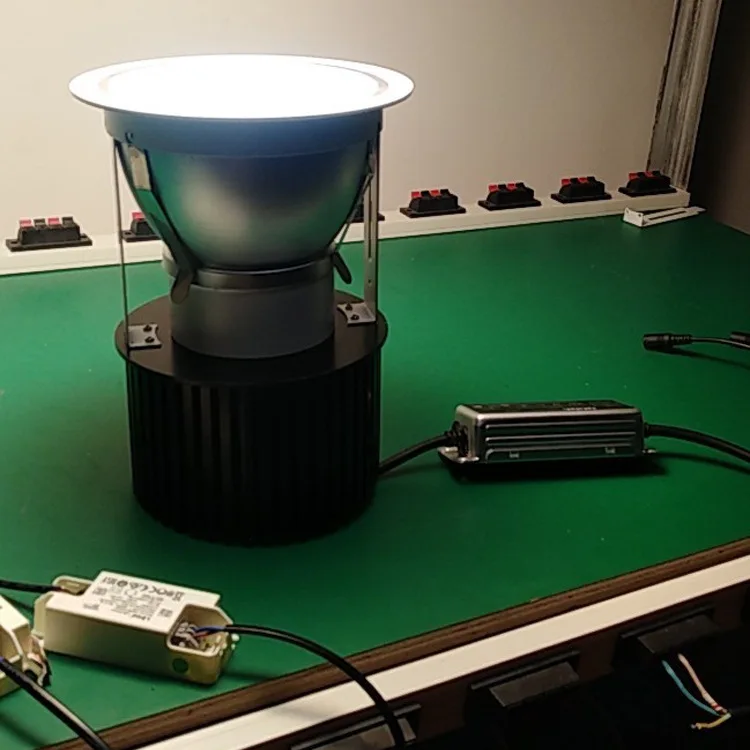 Zhongshan Modern Design New 12W 7 Watt 5w 105mm Cutout Black Warm Dim Dimming Ip44 COB Light Led Spotlight