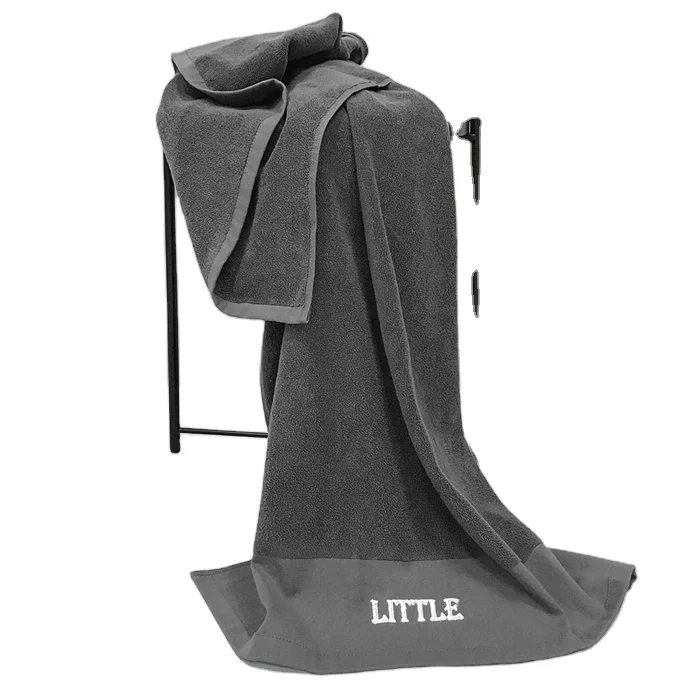 Luxurious Quick Dry Soft Grey 600gsm Pure Cotton Wholesale Turkish Bath Towels Egypt