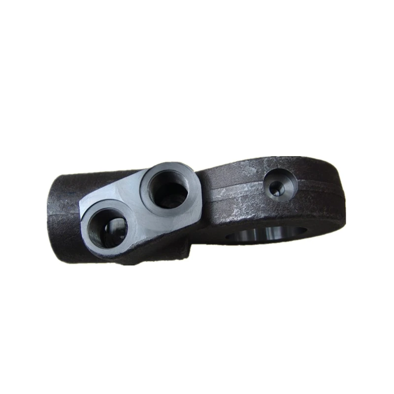 Customized Manufacturing Carbon Steel Forging Hydraulic Arm Joint for Excavator Forged Services Product