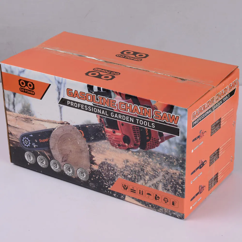 Widely Used CE GS Chinese Petrol 5200 Chainsaw 52cc