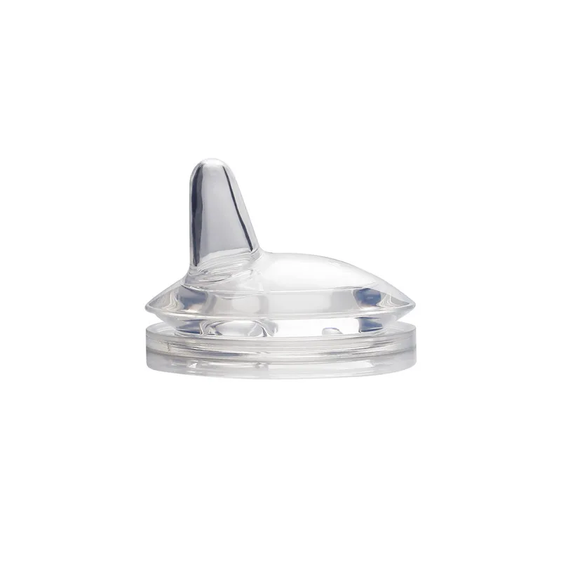 Wholesale 55 mm wide neck caliber universal food grade baby bottle nipple silicone baby pacifier