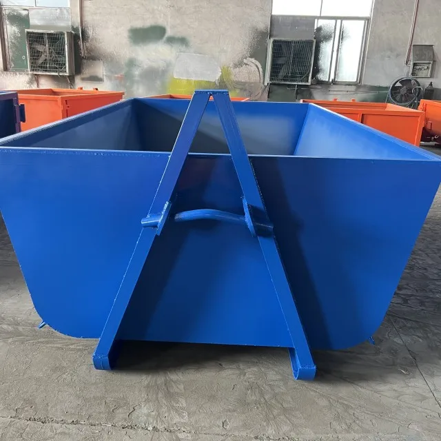 Stackable hook lift bins truck scrap containers recycling roll off bins for transport
