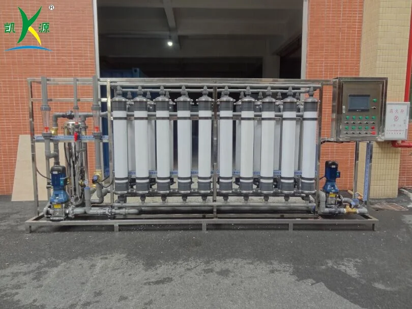40,000L/H Backwash Water Pump Ultra filtration UF System Ultrafiltration Drinking Mineral Water  Filtration Treatment Plant