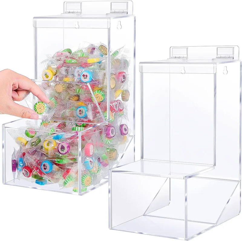 Custom acrylic supermarket cereal/rice/candy dispenser