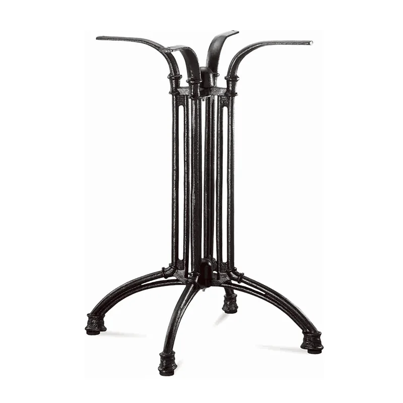 Home bar dining Round coffee table base cast iron table leg 3 prongs leg