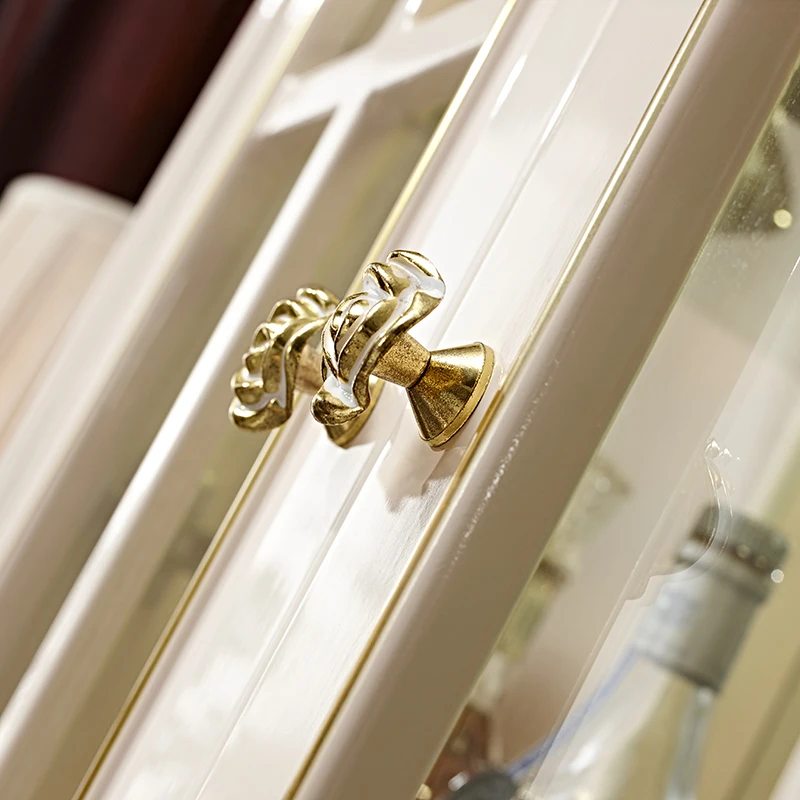 Storable Wine Cabinet Dining Room Furniture Luxury Glass High Quality Bar Wine Cabinet