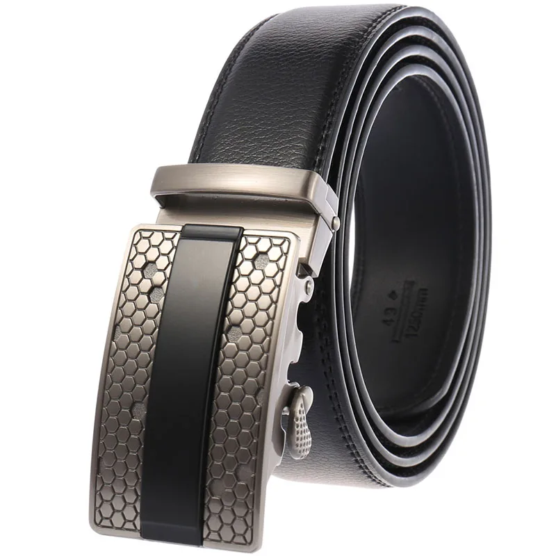 Mens superior quality custom name brand leather belt