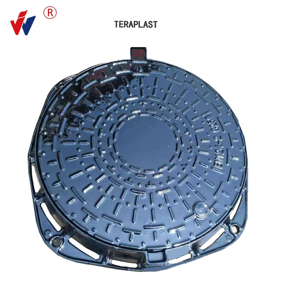 JRC 12 Etisalat cast iron Telecom manhole cover  CW2ST Carriageway - Covers and Frames
