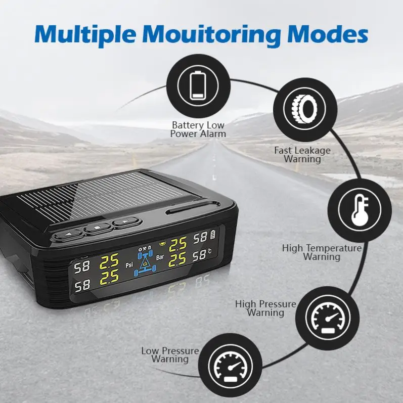 SPY wireless solar power car premium TPMS