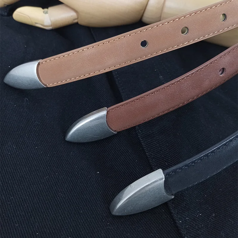 Korean-Style Luxury Two-Layer Cowhide Anti-Velvet Eye-Sucking Wear Women Custom Woolen Dress Jeans Suede Suede Suede New Arrival