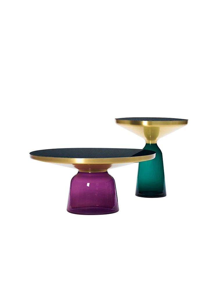 living room table sets minimalist design style modern coffee table with high end tempered glass base living room furniture