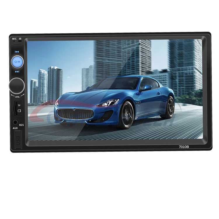 7-дюймовый автомобильный мультимедийный Wi-Fi Bt автомобиля Mp5 плеер Авто Радио Аудио