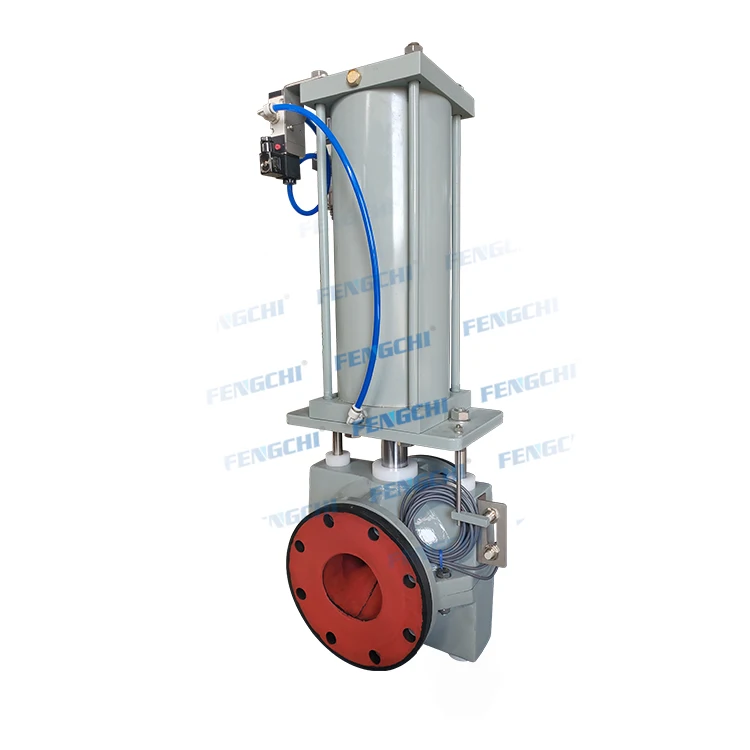 
Pneumatic normally closed switch pinch valve 