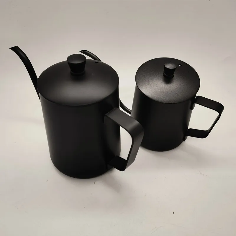 Factory Stainless Steel 160z Gooseneck Manual Pour Over Hand Drip Pot Coffee Kettle Pot