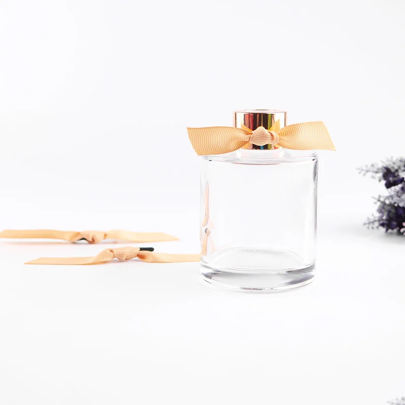 Wholesale gold PRE TIED ribbon bow with elastic ring to support customization