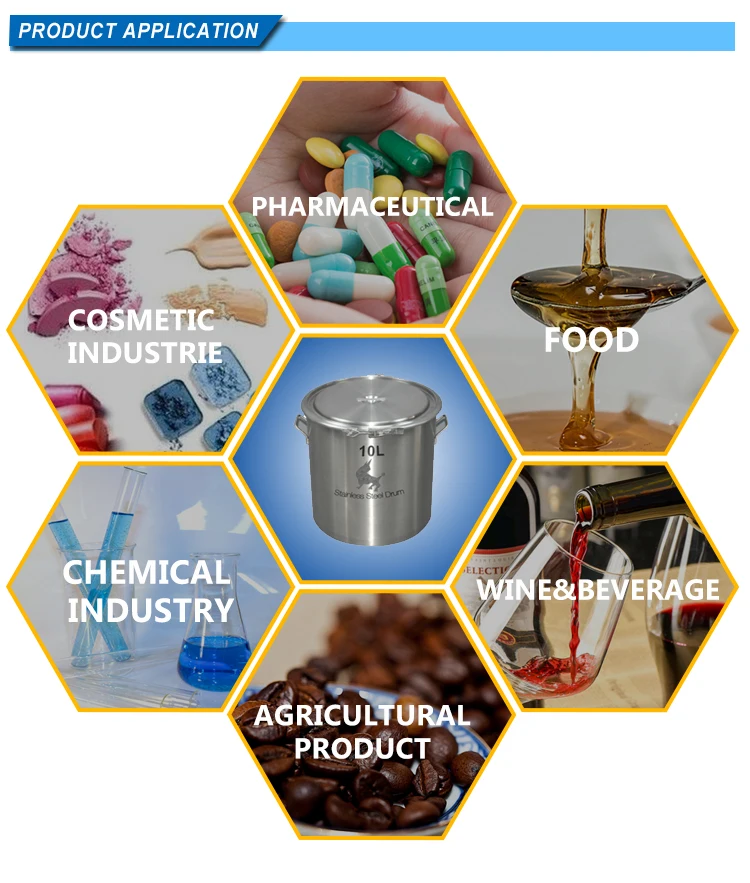 30 liters Manufacturers Selling Open Top Stainless Steel AISI304 Wine & Tea Fermenter for Winery Cider & Kombucha