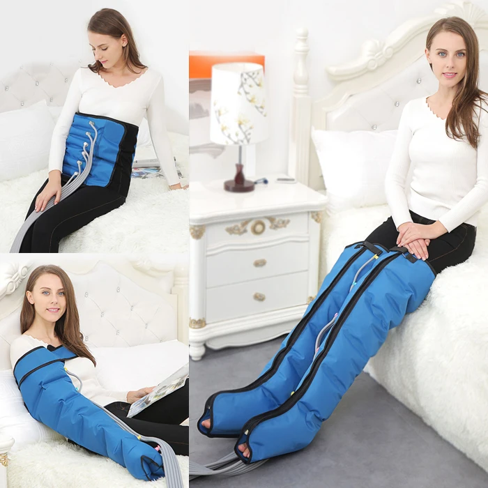 ISO13485 CE 6 Chamber Air Compression Foot and Leg Massager Machine Recovery Compression Boots