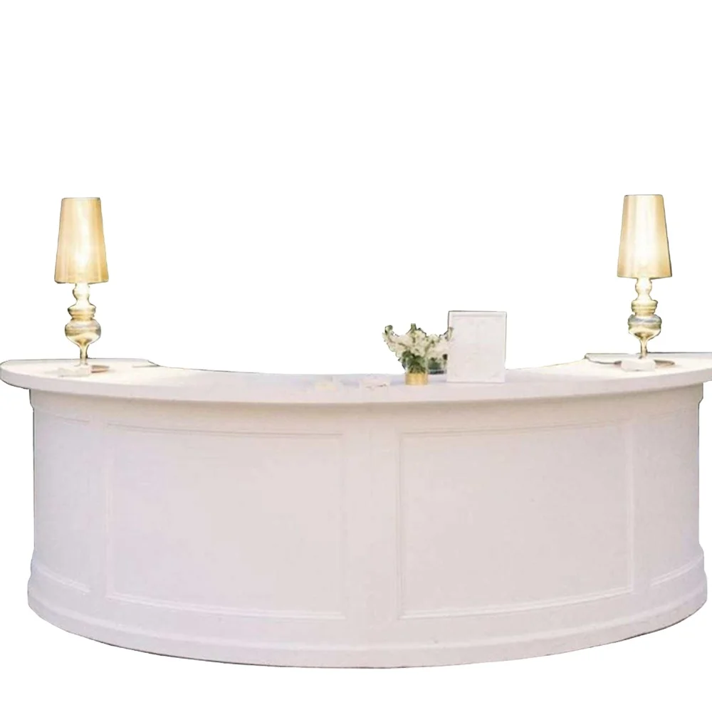 New Style Customization Wooden Bar Counter Table Restaurant Wedding Events Outdoor Bar