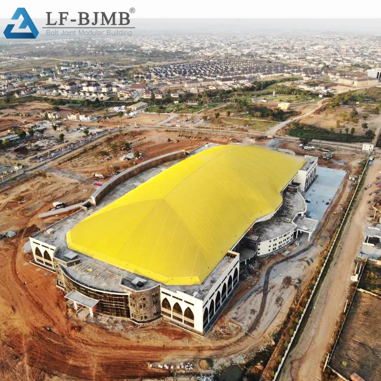 High Quality Customized Design Space frame Glass Geodesic Dome Roof