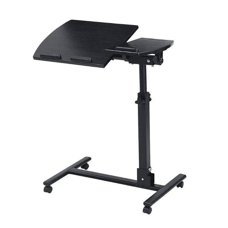 Best selling sit and standing laptop  desk computer cart mobile  workstation