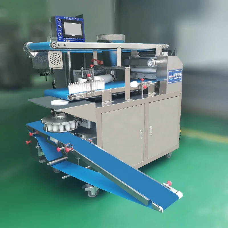 High Capacity Imitating Handmade Rolling Type Steamed Buns Machine Round Bread Dough Filling Machine for restaurant use