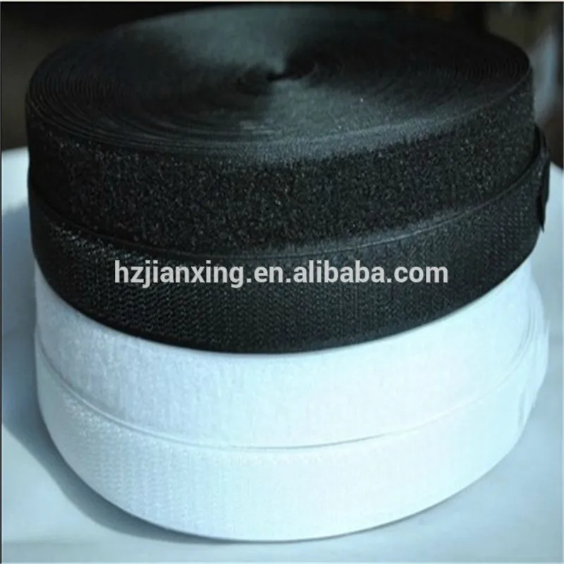 Oeko-tex100 25mm 100 Nylon Fabric Colorful Fastener Tape Hook And Loop Tape For Bags Shoe And Hat Garment