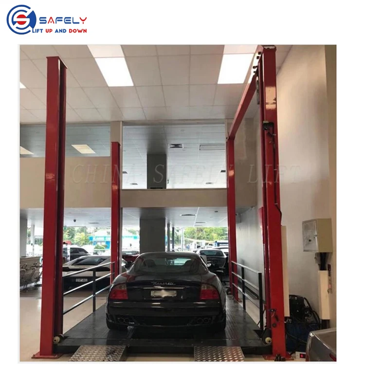 truck hoist 4 post 4 ton hydraulic extra tall car used double wide auto lift car triple stacker parking lift system for sale