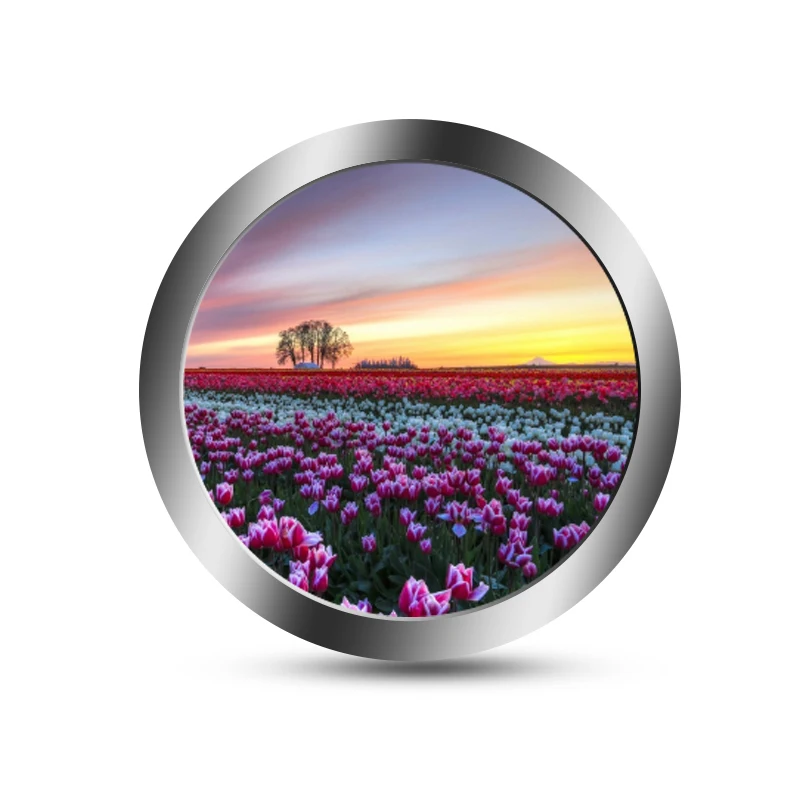 53mm Color Lens Customized Pattern Gobo Pieces Gobo Lens