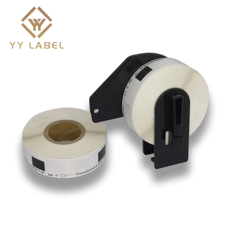 Compatible Labels to Replace Brother DK-11204 White Labels 17 mm x 54.3 mm in 400 Sheets