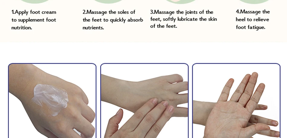 Traditional Chinese 55g Oil Anti-Drying Crack Foot Cream Heel Cracked Repair Cream Removal Dead Skin Hand Feet Care