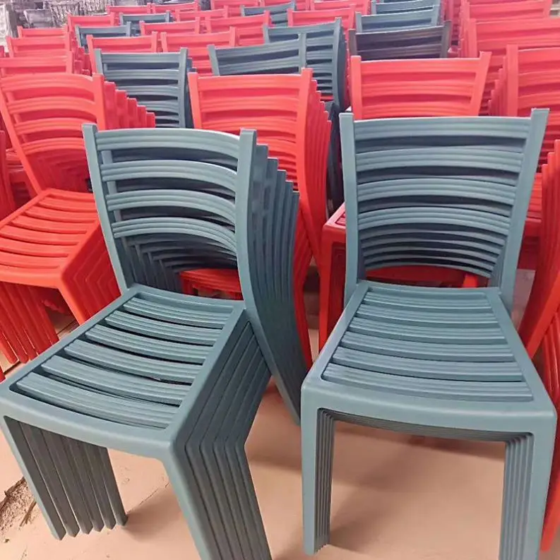 Free sample restaurant furniture full plastic chair stock cheap stackable modern design plastic restaurant chair