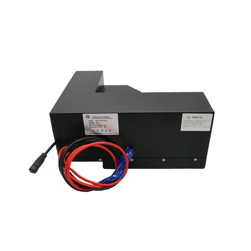 
Custom High voltage 72v 32Ah large capacity Motorcycle starting power supply electric ebike solar energy battery 