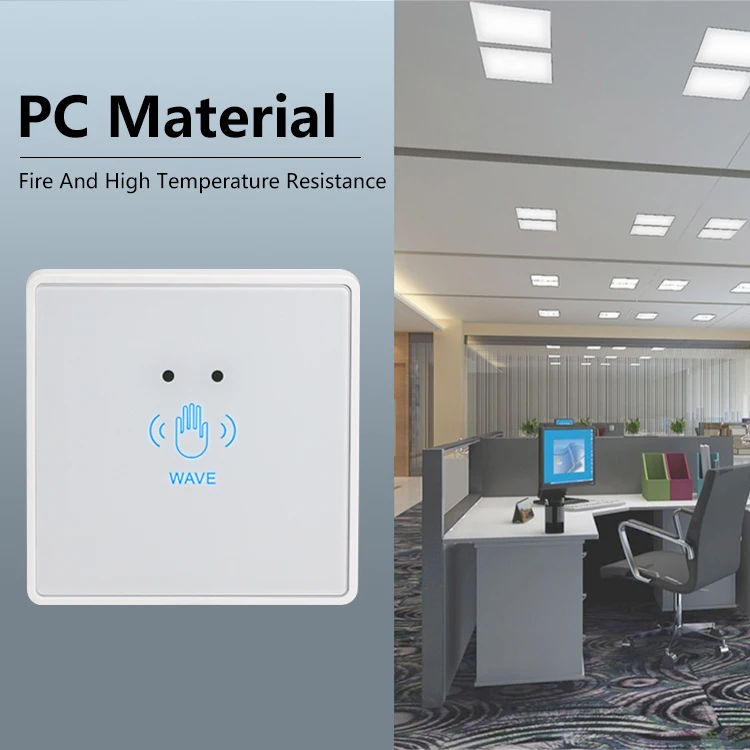 Good Quality Waterproof No Touch Exit Button Infrared Sensor Exit Switch Access Control Exit Button