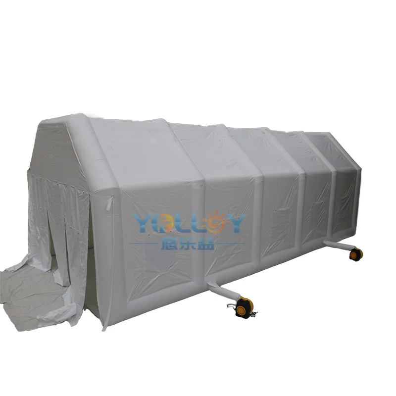 Customized Large Inflatable Portable Paint Car Spay booth For Bus