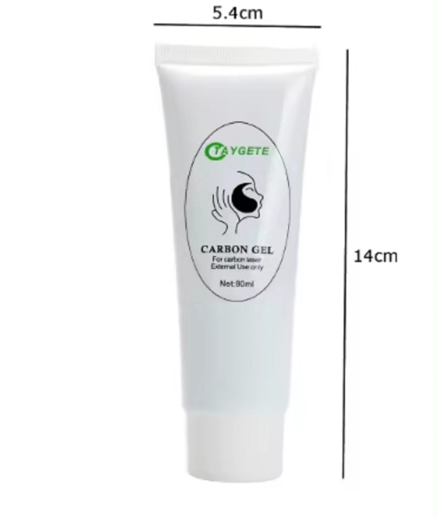 80ml Black Carbon Gel For Facial Tightening Skin Whitening Face Brightening