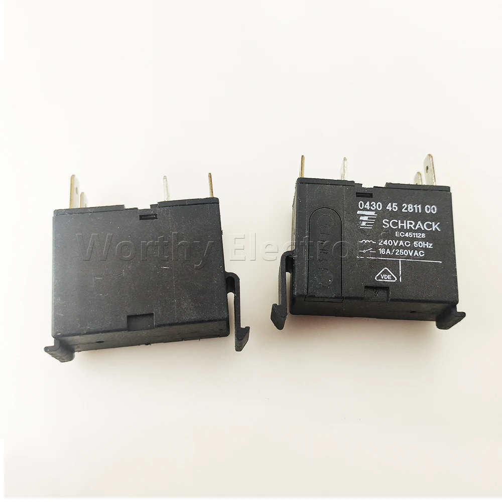Поддержка предложения по стандарту BOM 16 А 4-контактное реле 0430 45 2811 00 EC451128 043045281100