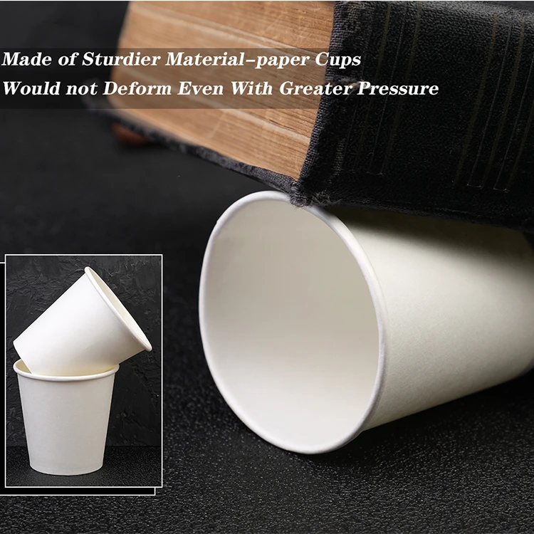 Wholesales mouthwash paper cup white 3 oz disposable paper espresso cups