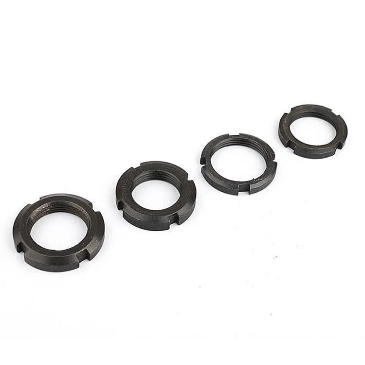 Din981 Carbon Steel Black Oxide Locknut Locknuts Locking Round Nut