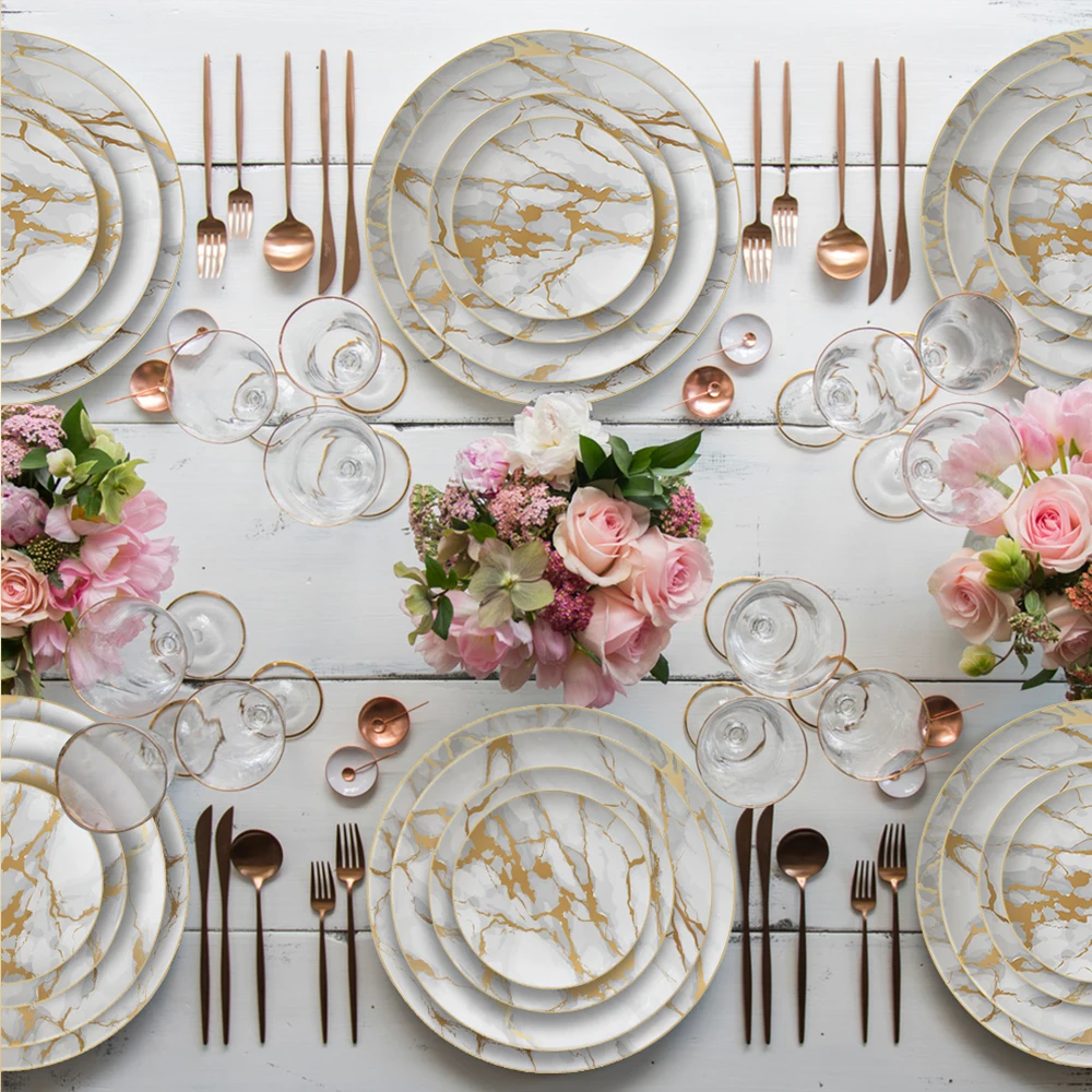 Luxury European coffee cup set simple high-end bone china coffee cup and saucer