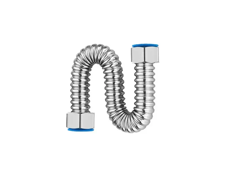 1/2 Inch Faucet Joint Stainless Steel Plumbing Pipe Corrugated Connectors Hot Water Heater Hose