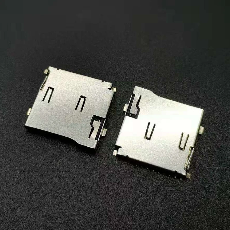 Connector Manufacturing  memory card sd card slot  9pin module soldering push connector