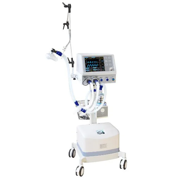 medical equipment manufacturer wholesale icu ventilator with air compressor