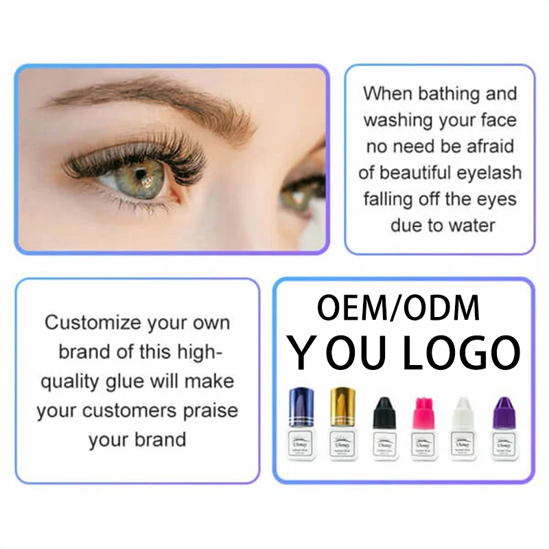 OEM Private Label Lash Eyelash Adhesive Extension Lash Glue for 1 Second Dry time