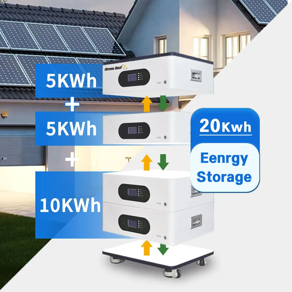 Солнечная батарея Greenbatt ESS 48v 200ah lifepo4 батарея 200ah 48v lifepo4 батарея