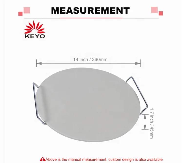Roundness Oven Tools Baking Stone Pizza Stone