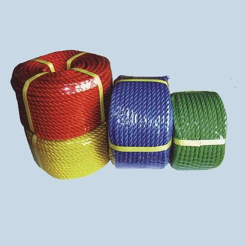 Durable 3 strand polyethylene rope in coil pe twine