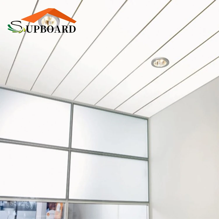 Luxury Style Plastic Plain White Panel Pvc False Ceiling For For Outdoor